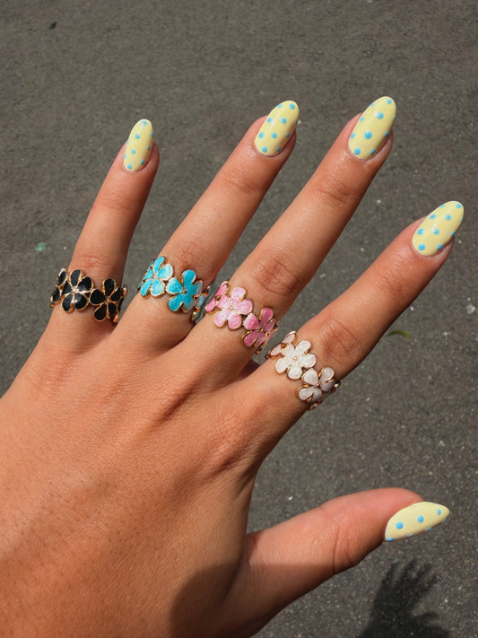Flower rings