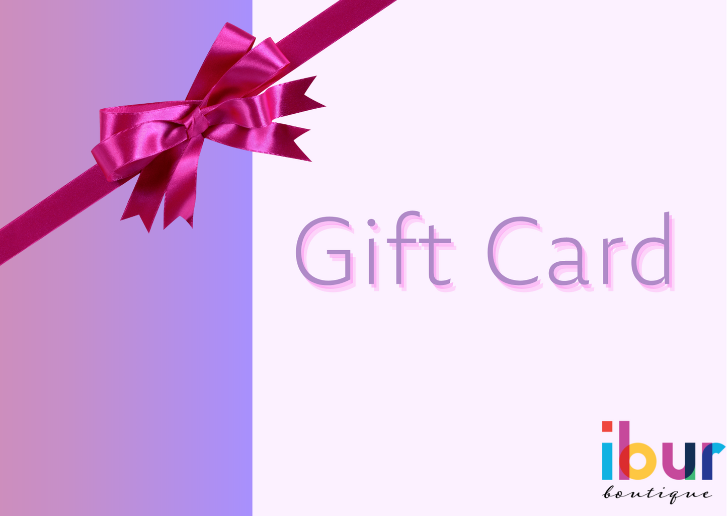 Ibur Boutique Gift Card