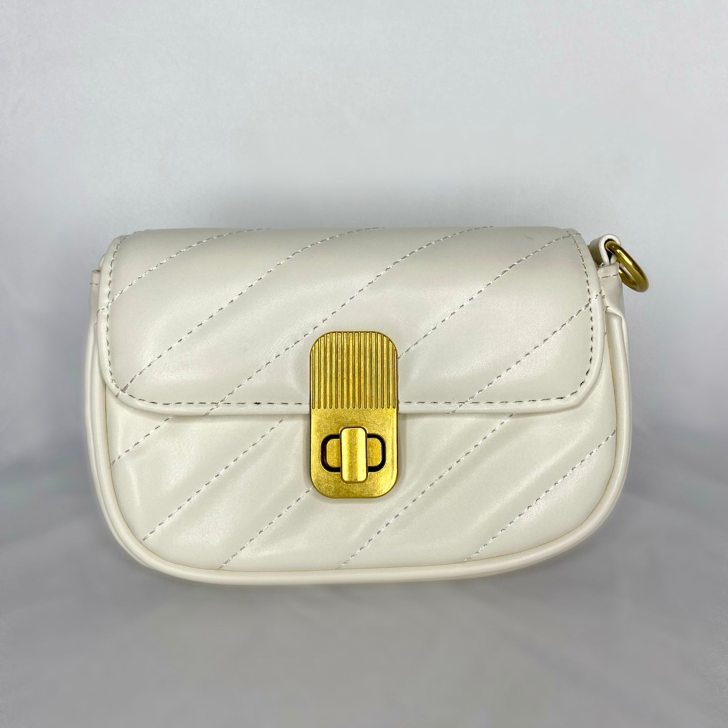 Let’s go out crossbody White